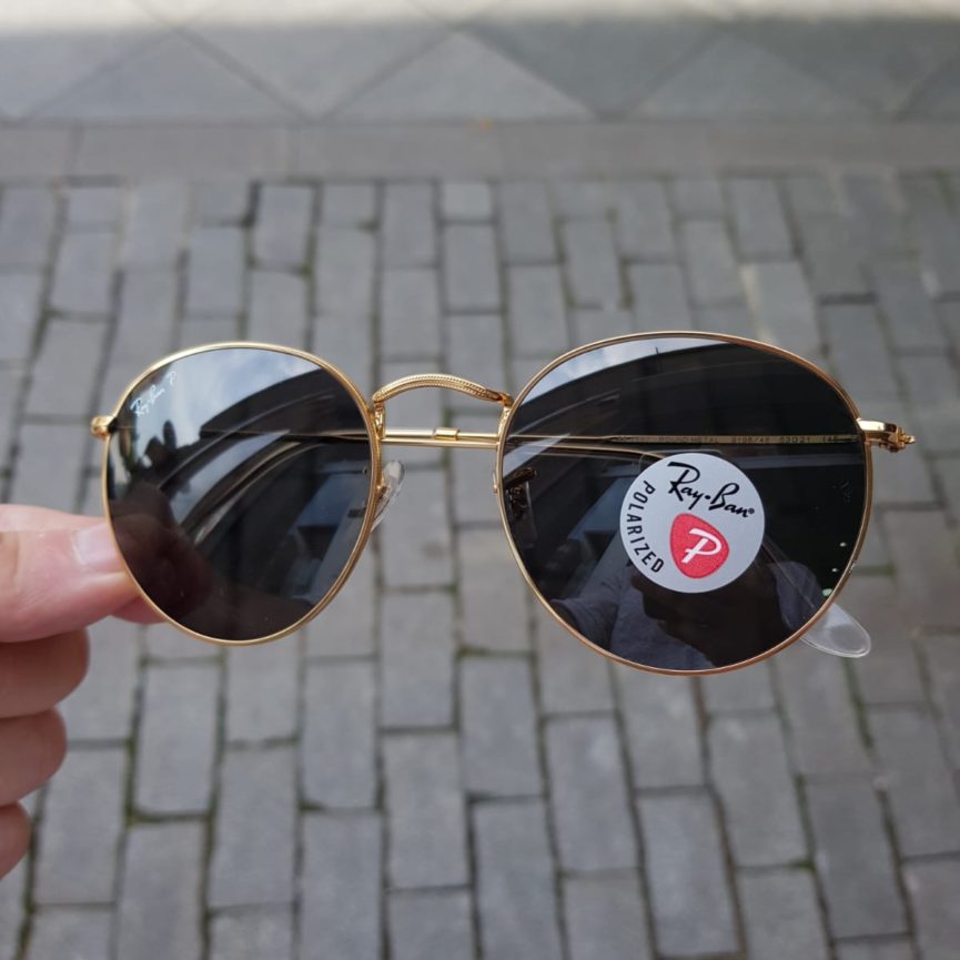 Ray-Ban 3447 9196/48 Round Metal