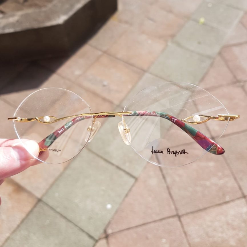 Laura Biagiotti VBG12 24KT Gold/Titanium